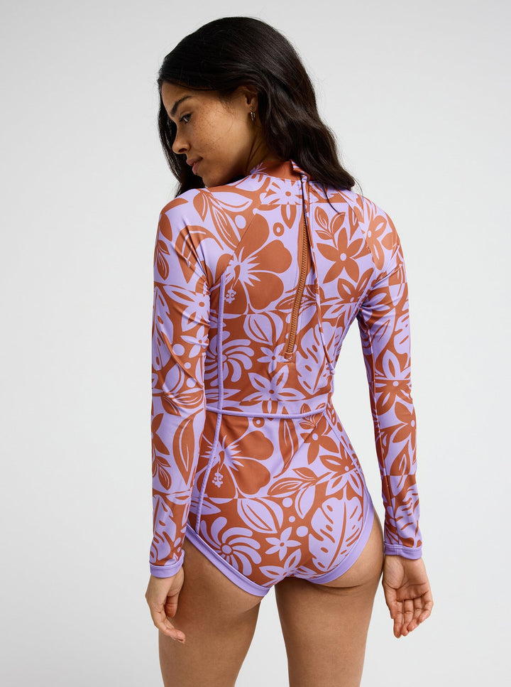 Roxy Damen Bodysuit Go Girl Surf - Katydid As If Plaid