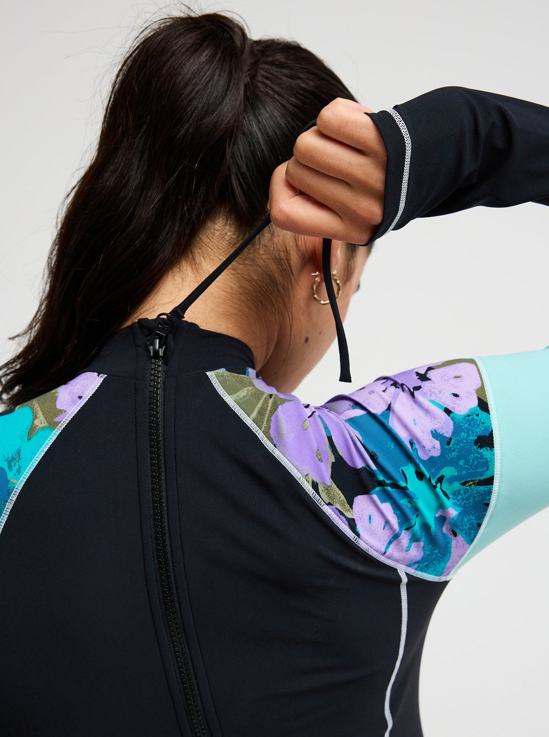 Roxy Damen Bodysuit Active Langarm - Viola Golden Gal S