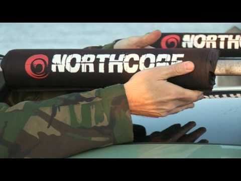 Coussinets de barre de toit Northcore 43cm