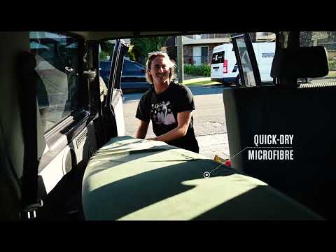 FCS Packable Stretch Cover 6'7" Mid-Length - Alpine