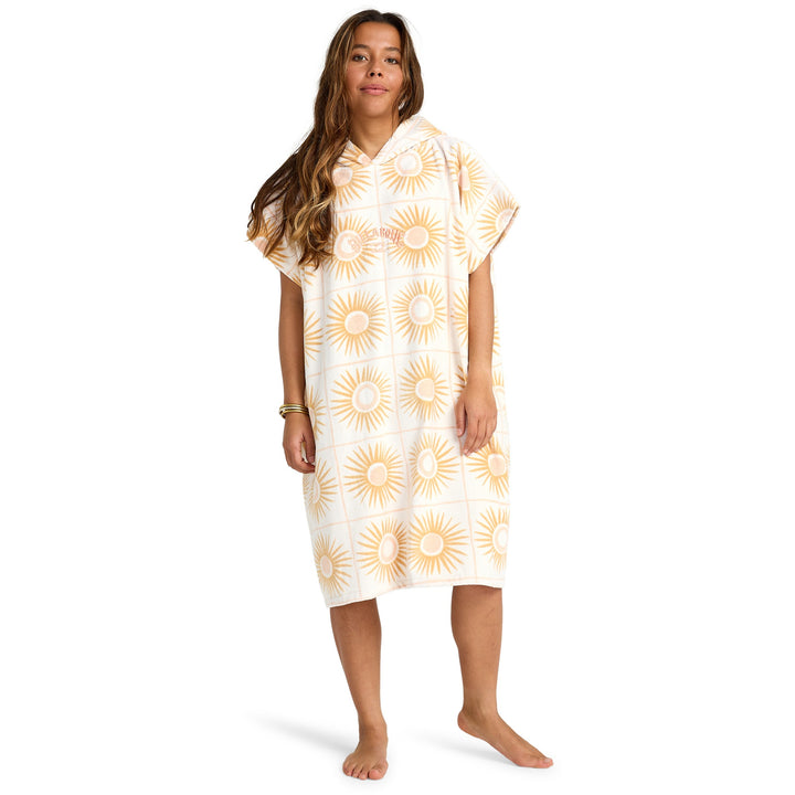Billabong Women's Poncho Hooded Towel - Black Sands