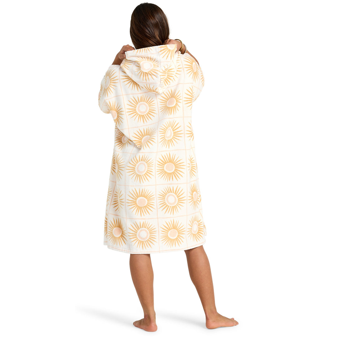 Billabong Women's Poncho Hooded Towel - Black Sands