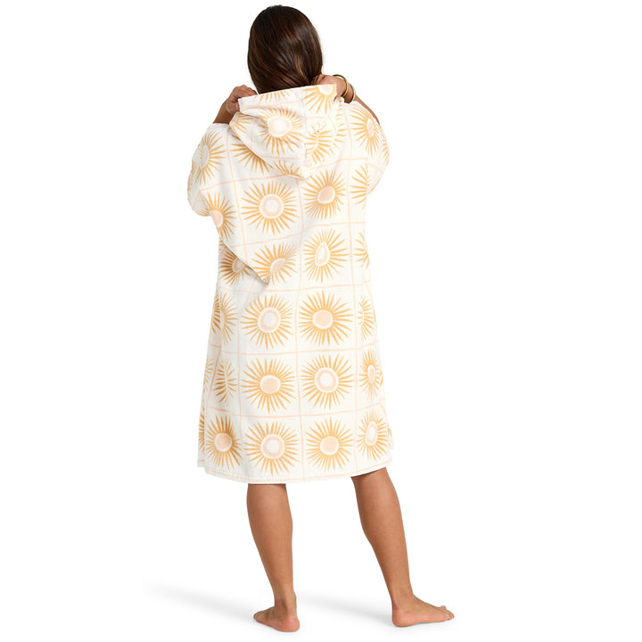 Billabong Women's Poncho Hooded Towel - Black Sands