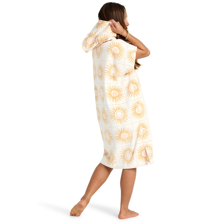 Billabong Women's Poncho Hooded Towel - Black Sands