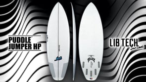 Lib Tech 5'6" Puddle Jumper HP par Lost 30L - blanc