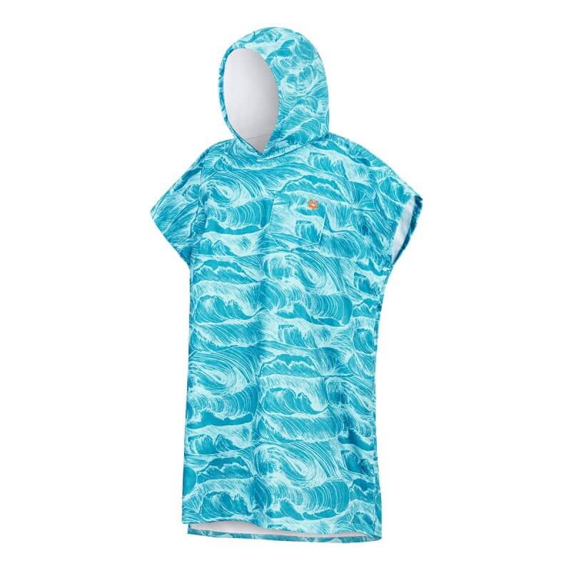 After Essentials Poncho Ocean - blue