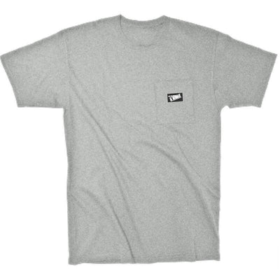 Al Merrick Herren T-Shirt Pocket Logo - grey heather