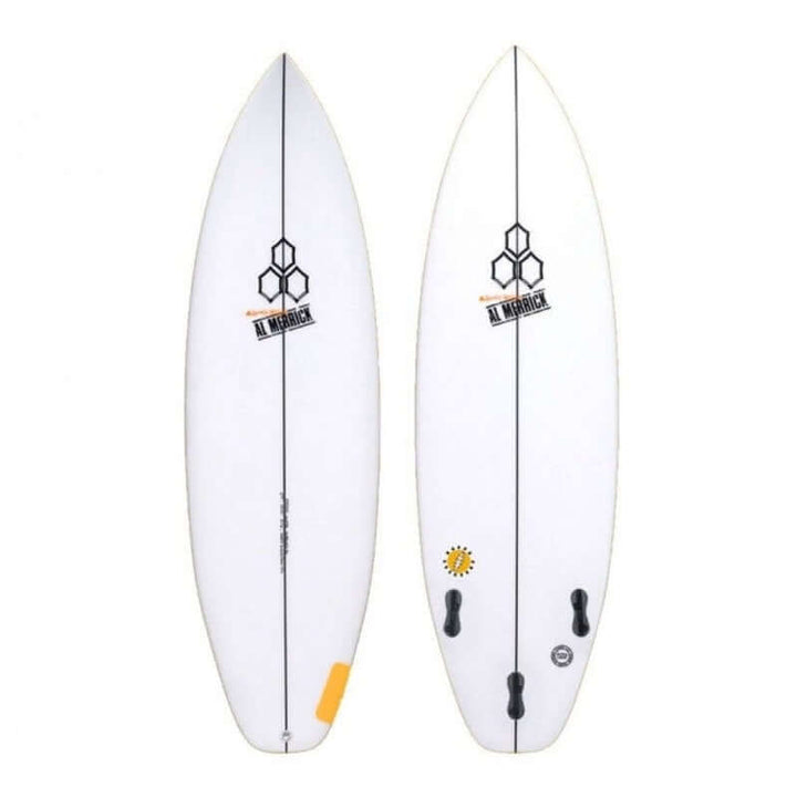 Al Merrick Surfboard Happy Every Day 6'0'' 34.2L FCSII - white