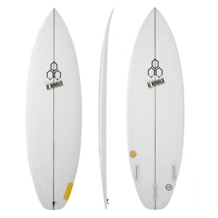 Al Merrick Surfboard Happy Every Day 6'0'' 34.2L FCSII - white