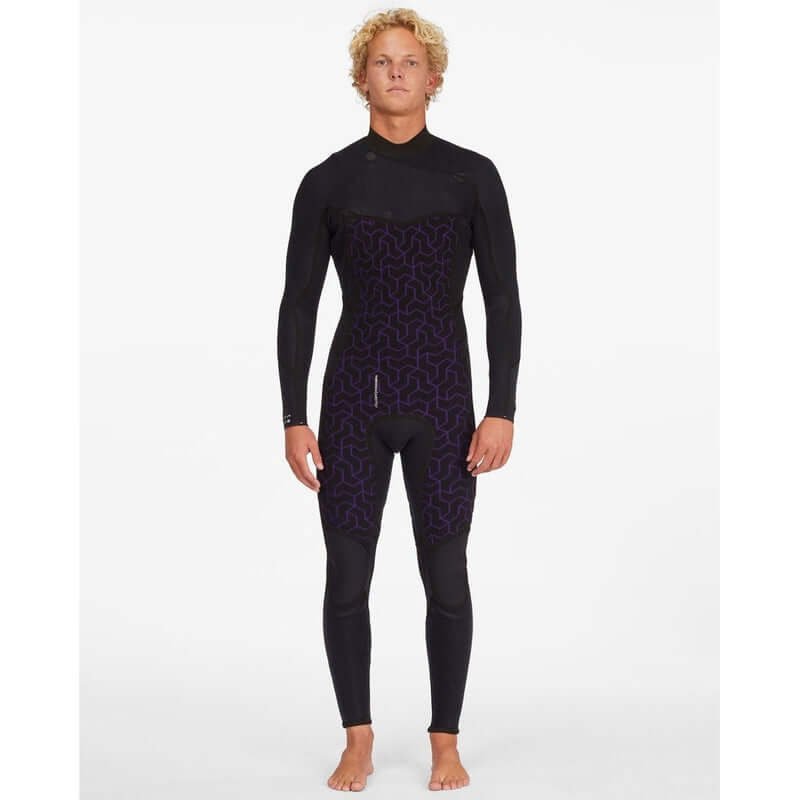 Billabong Herren Neoprenanzug Absolute 5/4mm Chestzip - Black