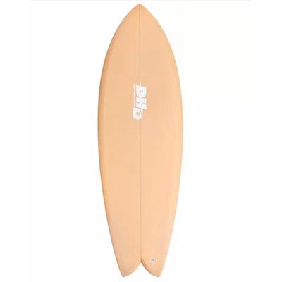 DHD Surfboards 5'9 Mini Twin Summer Series FCSII 32L - orange
