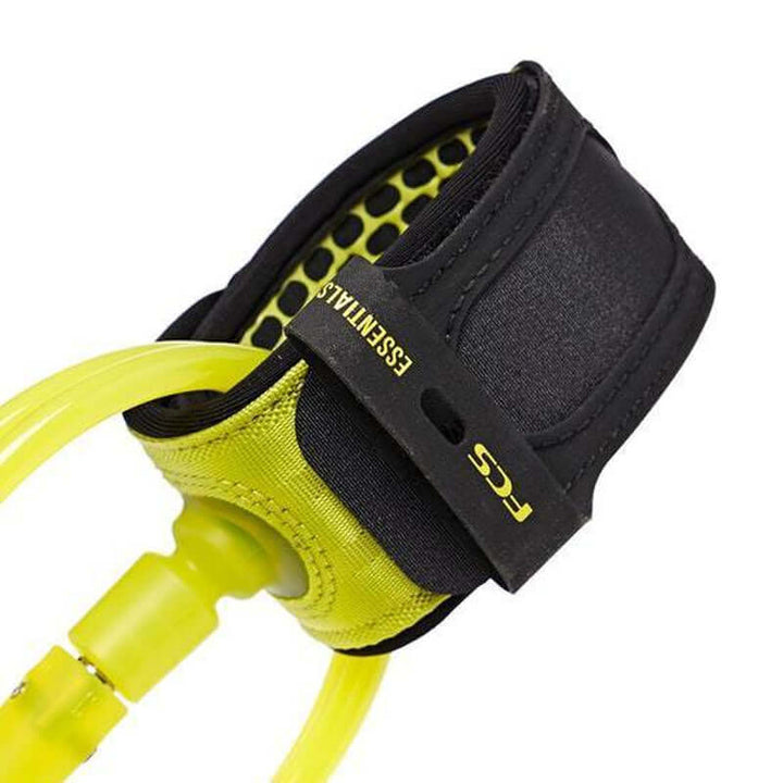 FCS 6'0 All Round Essential Leash - acid yellow
