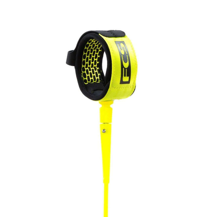 FCS 6'0 All Round Essential Leash - acid yellow