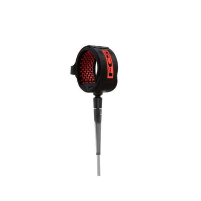 FCS 6'0 All Round Essential Leash - black/flame red