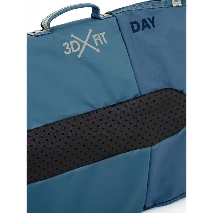 FCS 6'7 Day Funboard Single Surfboardbag - steel blue