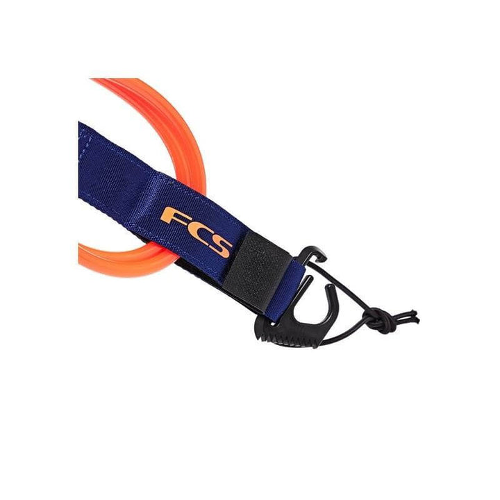FCS 7'0 All Round Essential Leash - blood orange / navy