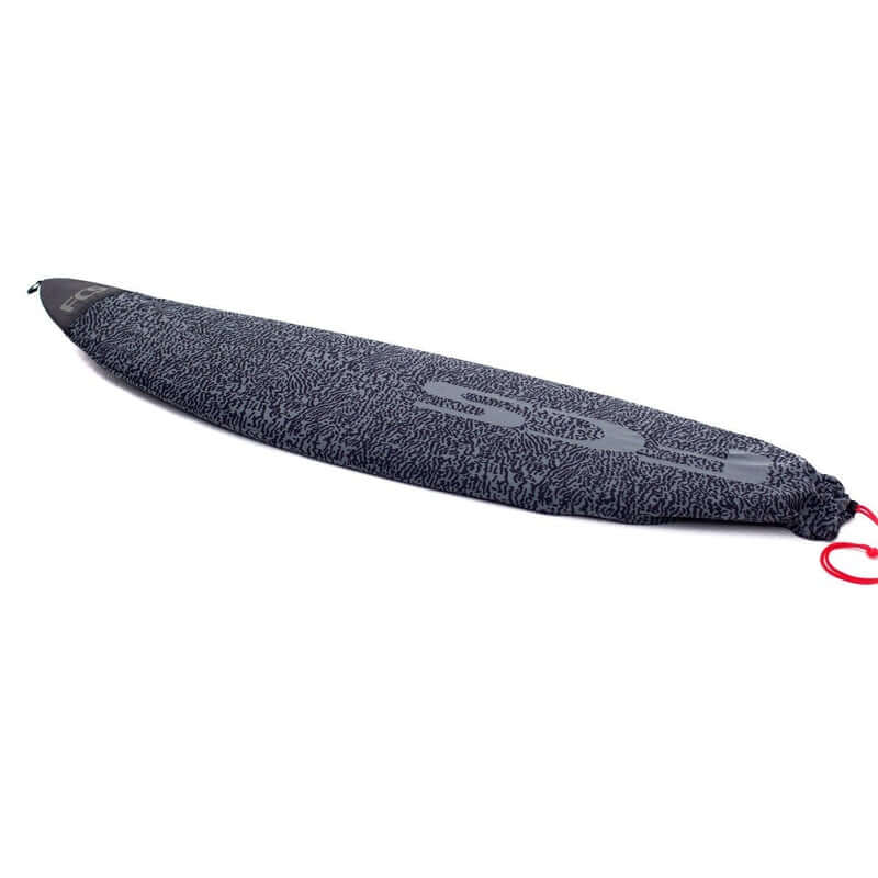 FCS 7'6 Funboard Boardsocke - carbon