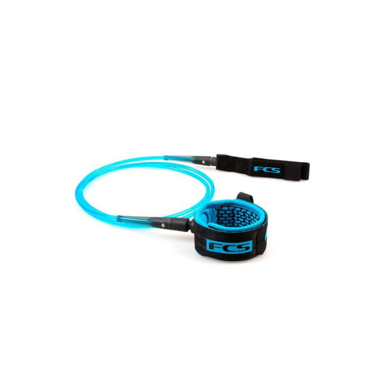 FCS 9'0 Longboard Ankle Leash - blue