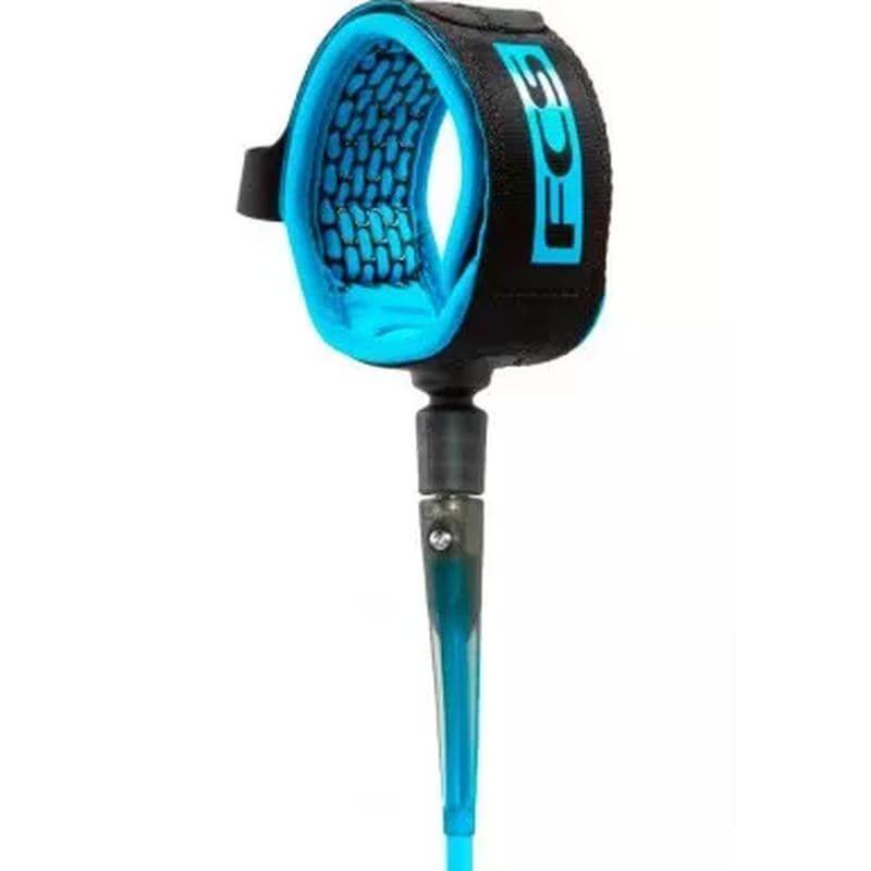 FCS 9'0 Longboard Ankle Leash - blue