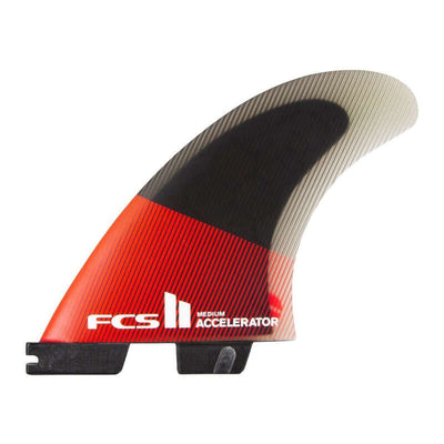 FCS II Accelerator PC Tri Set Finnen - red/black
