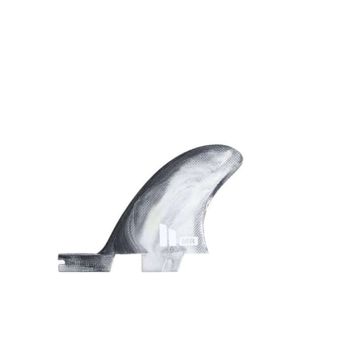 FCS II MR Mark Richards PC Twin Fins + Stabilizer - black/white swirl