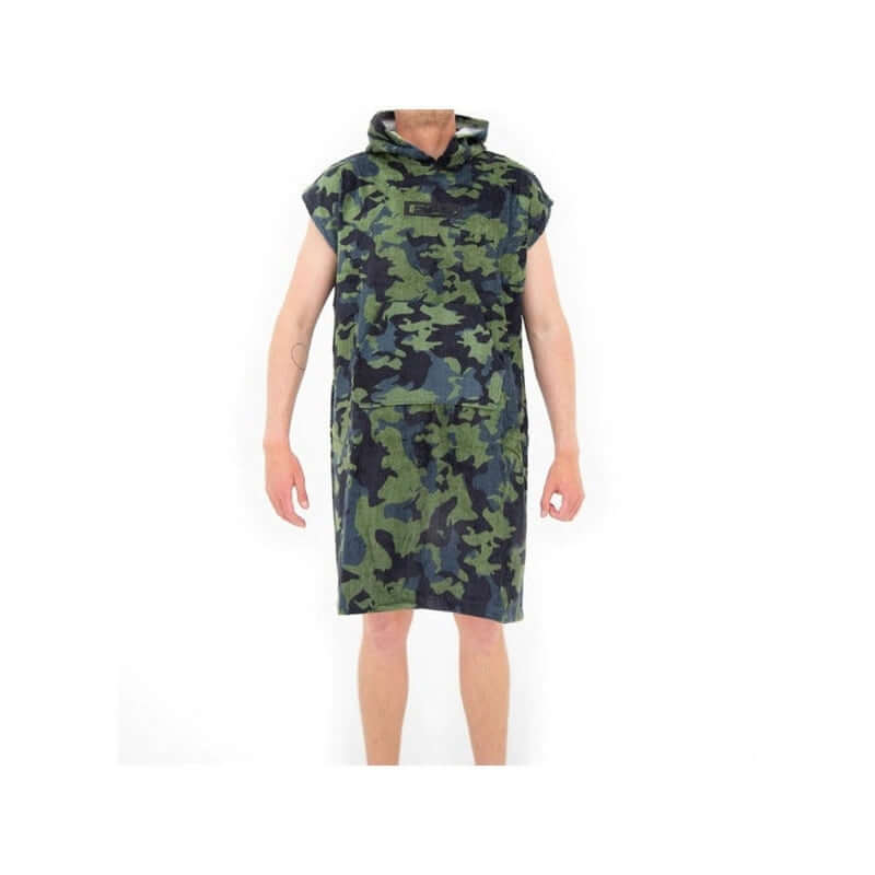 FCS Surf Poncho Junior - army camo
