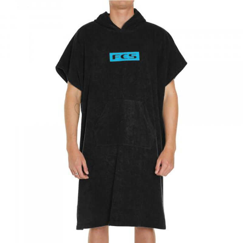 FCS Surf Poncho Junior - black