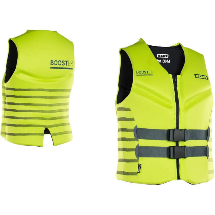 ION Booster Vest 50N Sportweste Frontzip - lime