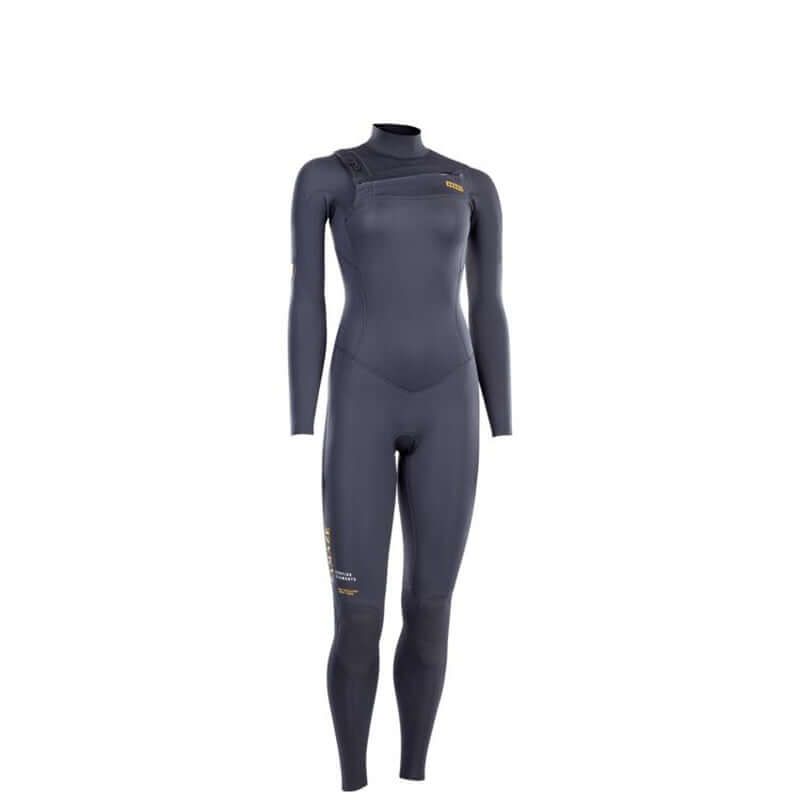 ION Damen 3/2mm Frontzip Neoprenanzug Amaze Core Semidry - steel grey