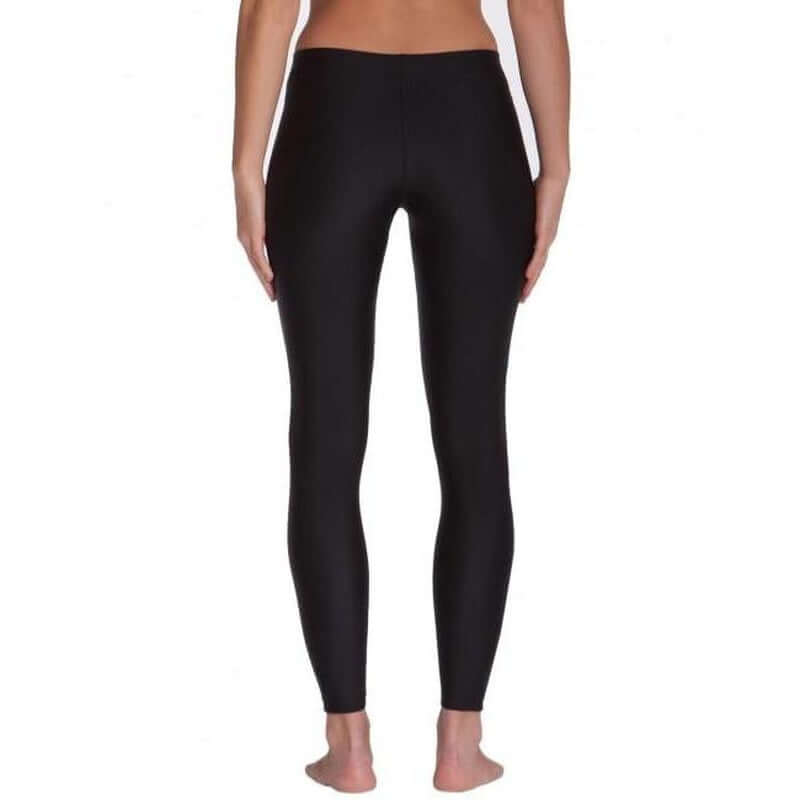 IQ-UV Damen Leggins UPV 300 Slim Fit mit Handy Tasche - black