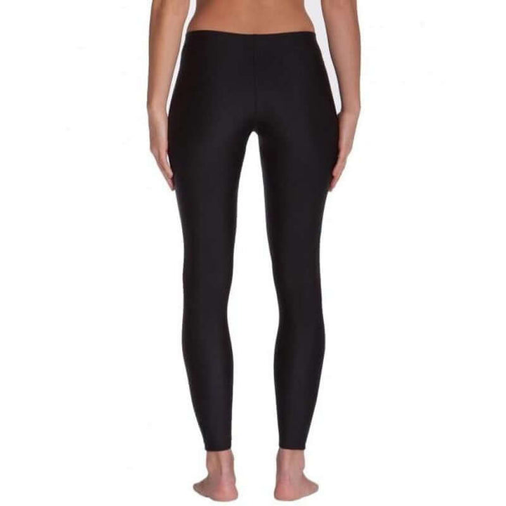 IQ-UV Damen Leggins UPV 300 Slim Fit mit Handy Tasche - black