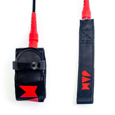 JAM Traction Shredder Leash 6' - black/red