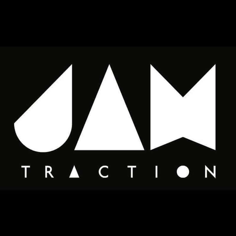 Jam Traction Tail Pad Flash Back - black/white