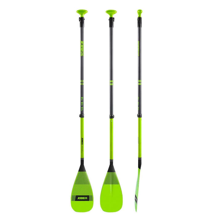 Jobe Fiberglass SUP Paddel, 3-teilig - lime