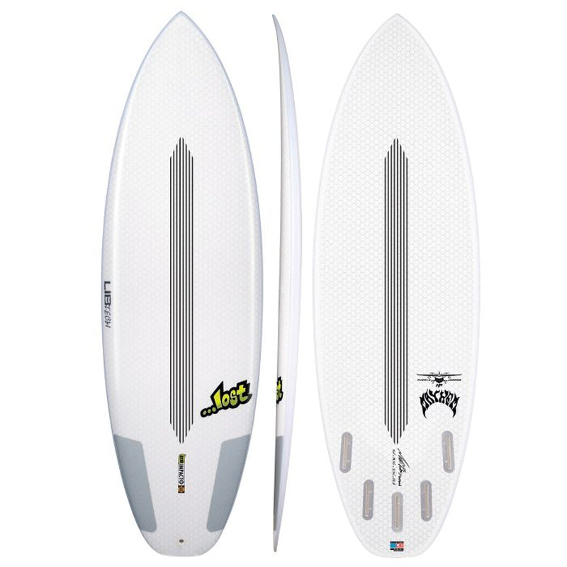 Lib Tech 5'6" Puddle Jumper HP by Lost 30L - white