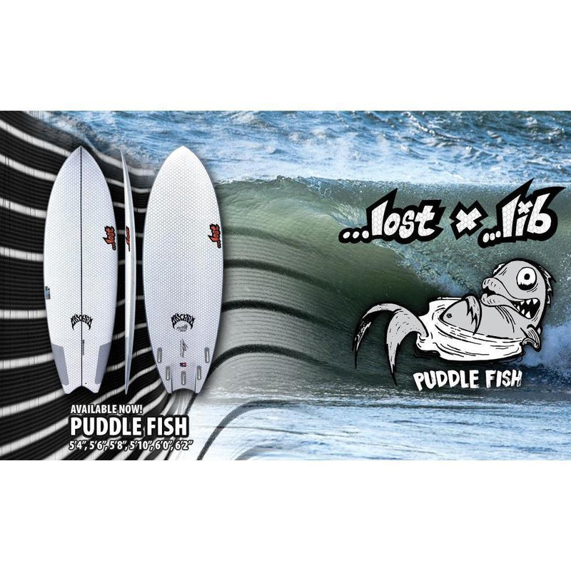 Lib Tech 5'8" Puddle Fish by Lost 34.5L
