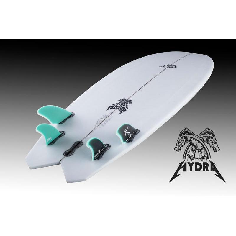 Lost Surfboard Hydra 5'8'' FCSII - green