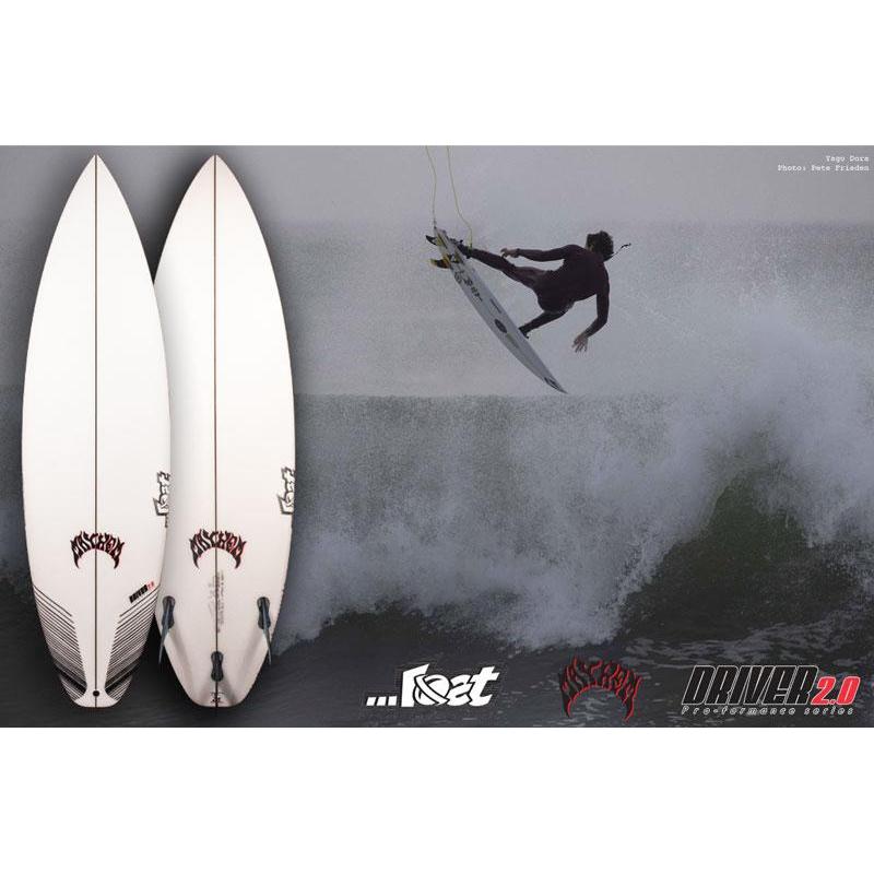 Lost Surfboards Driver 2.0 Squash 6'1" FCSII - 30L
