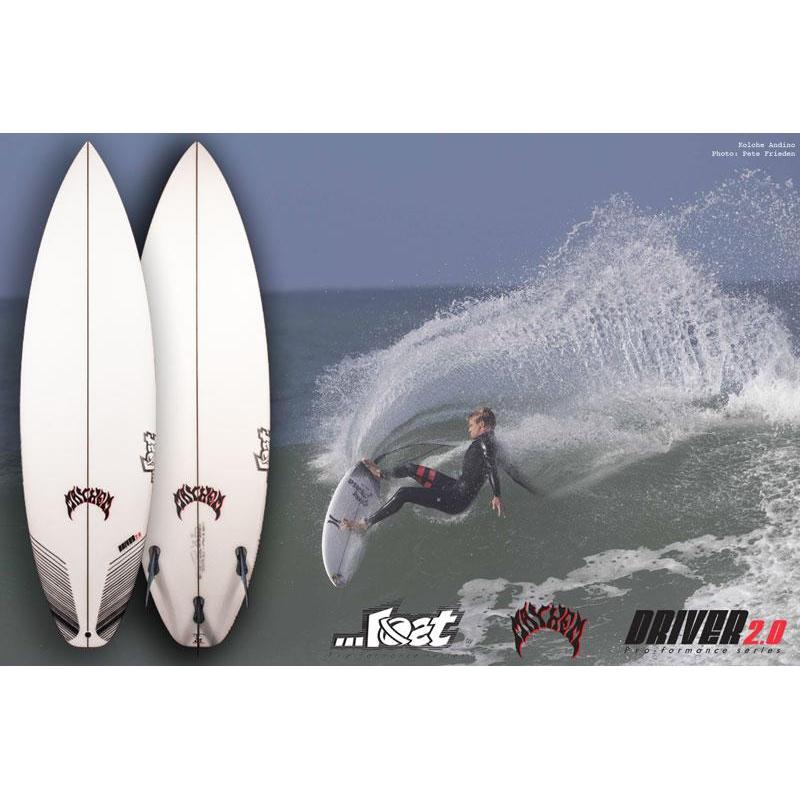 Lost Surfboards Driver 2.0 Squash 6'1" FCSII - 30L
