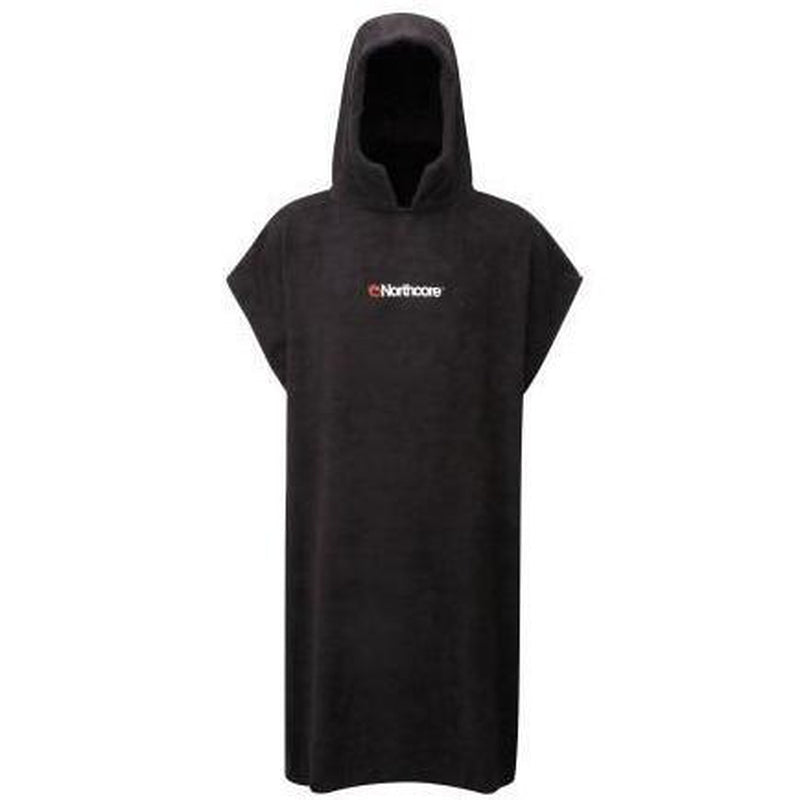 Northcore Surf Poncho Beach Basha - schwarz