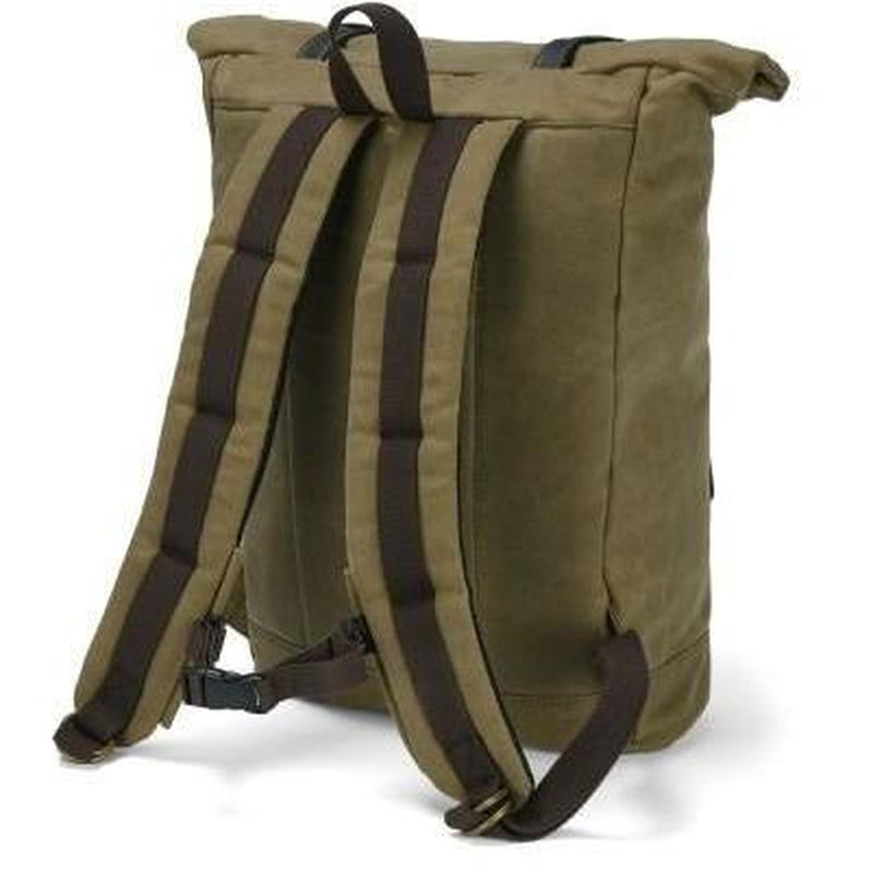 Northcore Waxed Canvas Backpack - green