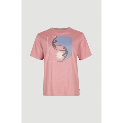 O'Neill Damen T-Shirt Allora Graphic - ash rose