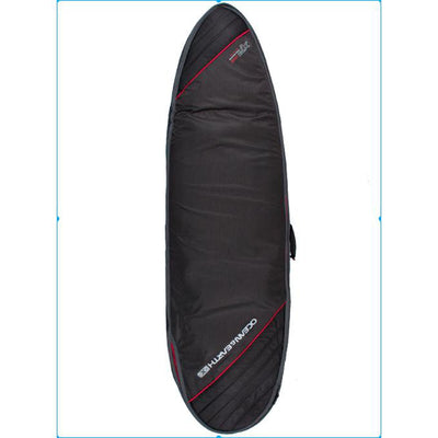 Ocean & Earth 6'0" Double Compact Fish Cover - black/red
