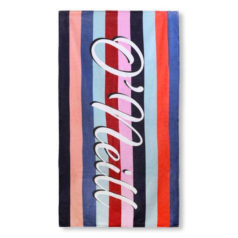 O'neill Badetuch - stripes red/blue