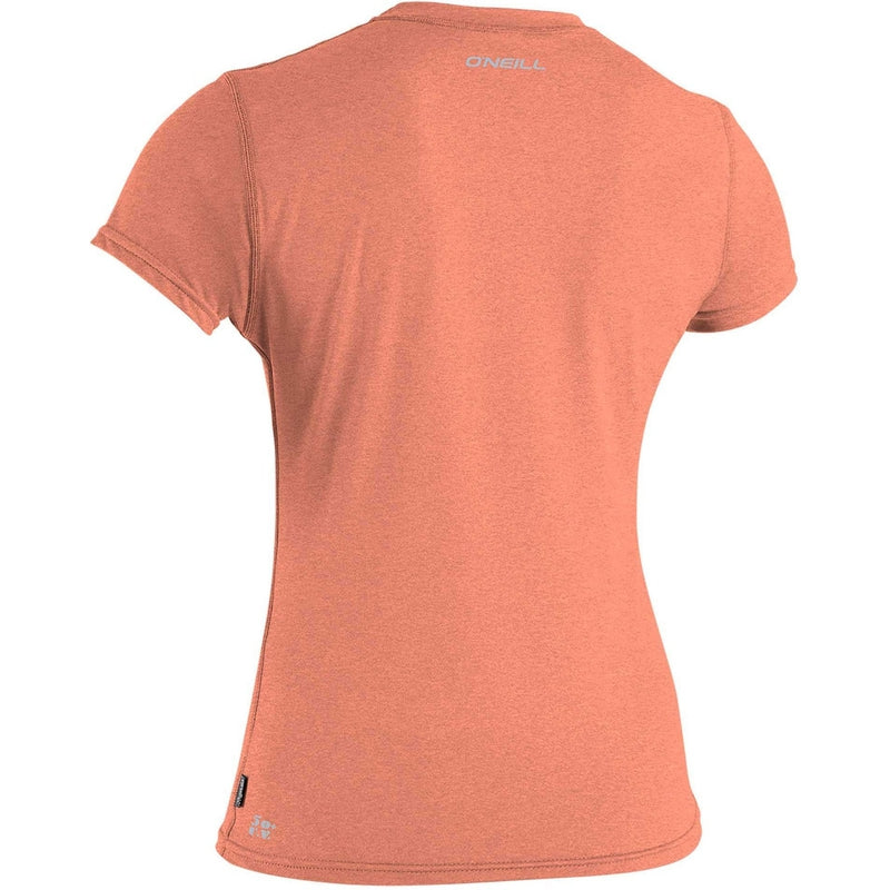 O'Neill Damen Lycra Hybrid kurzarm Sun - peach