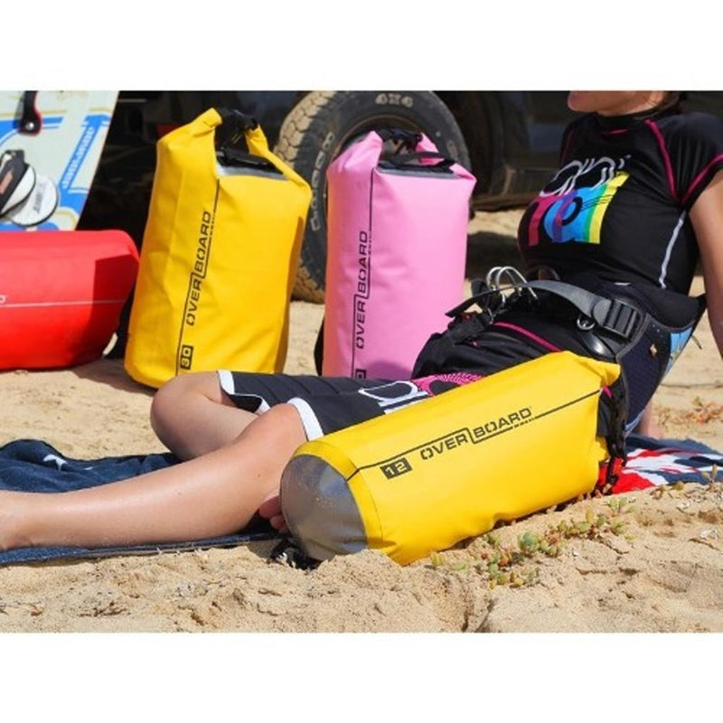OverBoard wasserdichter Packsack 12 Liter - rot