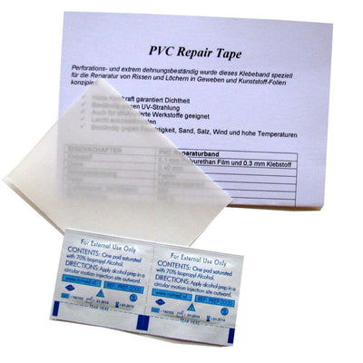 PVC Reparatur Pad 7,6 x 10cm tape selbstklebend