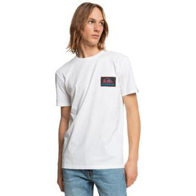 Quiksilver Herren T-Shirt Return To The Moon - white