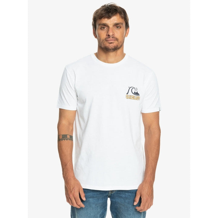Quiksilver Herren T-Shirt Rise & Shine - white