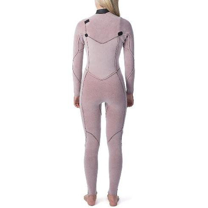 RIP CURL DAMEN FLASHBOMB 5/3 CHEST ZIP NEOPRENANZUG - schwarz/weiss